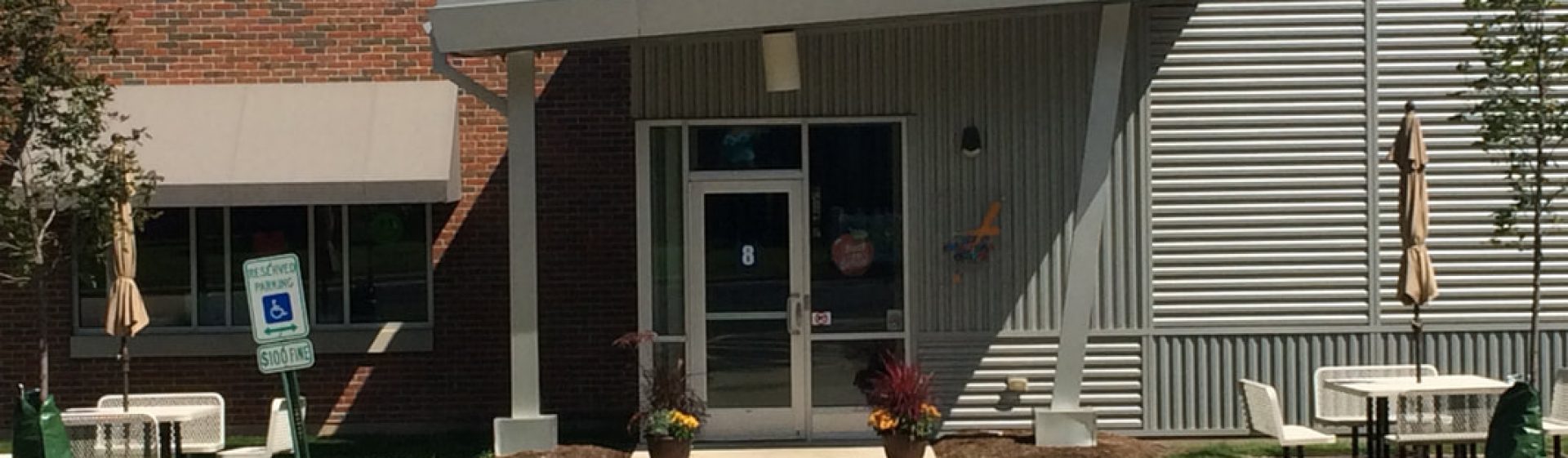 Preschool front door